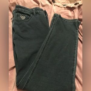 Quacker Factory Dark Indigo DreamJeannes Size 4 Short